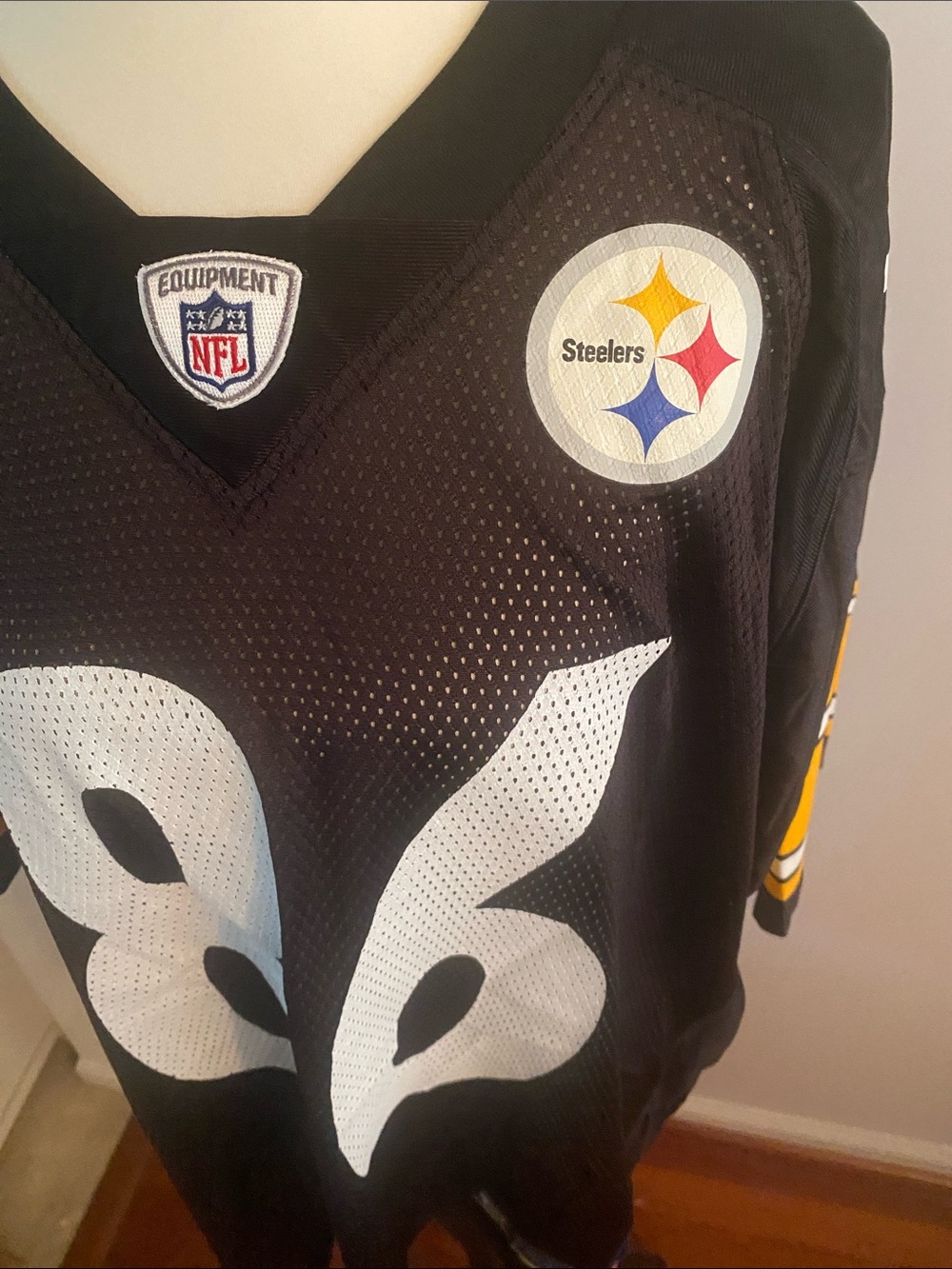 Hines Ward Reebok infield size large NFL jersey - Picture 2 of 7